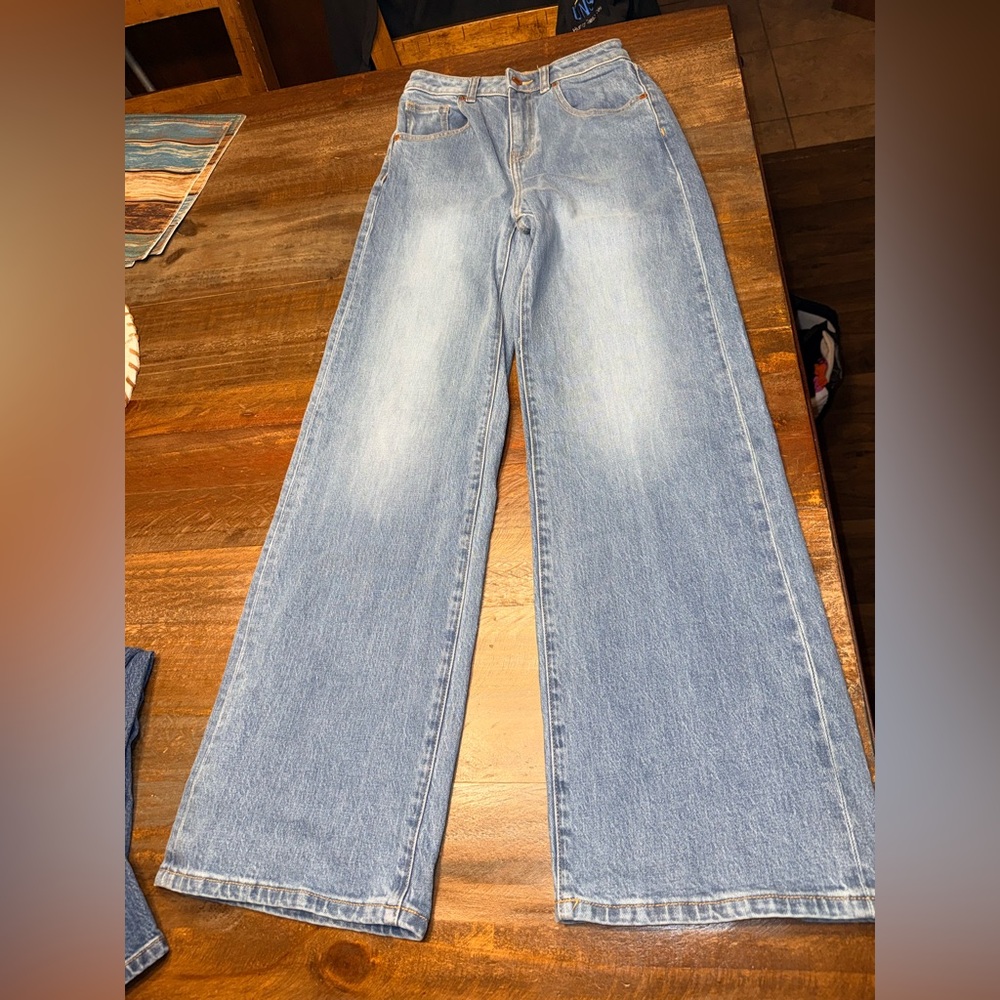 PINK Victoria's Secret Light Blue Denim